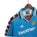 Camisola Manchester City Retrô 1997/1998 - Azul