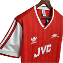 Camisola Arsenal Retrô 1988/1989 - Vermelha
