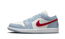 Air Jordan 1 Low Blue Whisper Dune Red