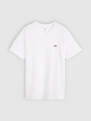 Camisola T-shirt com Manga Curta - Branco